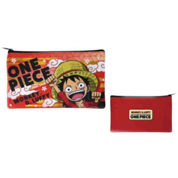 ケイop Fp Lu ワンピース One Piece フラットポーチ レッド 赤 ルフィ ゾロ サンジ 海賊 アニメ 漫画 映画 ケース ポー 91zak4ms いしだ屋 通販 Yahoo ショッピング