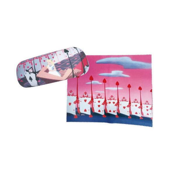 マリmdaf 121 ディズニーキャラクター クロス付きメガネケース アリスとトランプ兵 アリス ふしぎの国のアリス ディズニー 映画 アニメ 92zak331ms いしだ屋 通販 Yahoo ショッピング