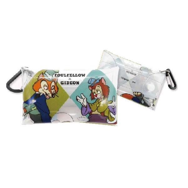 即納 ピノキオ ディズニー ギデオン エコバッグ クリアマルチポーチ キーホルダー キャラクターグッズ