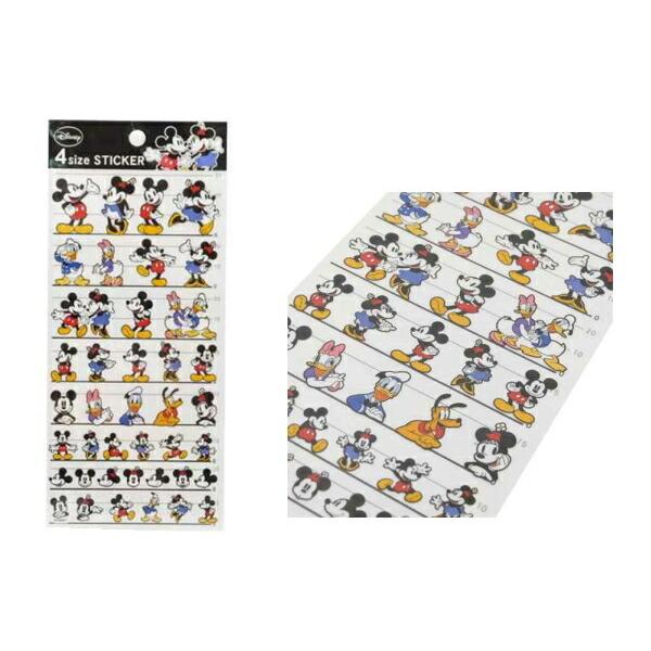 カミ ディズニーキャラクター 4サイズシール ミッキーマウス ミニーマウス ディズニー 映画 アニメ シール ステッカー 文房 96zak410ms いしだ屋 通販 Yahoo ショッピング