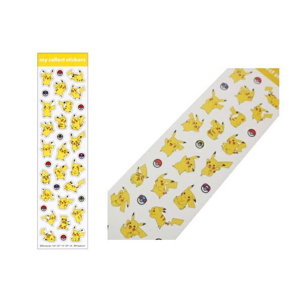 カミ ポケットモンスター マイコレクトステッカーズシール ピカチュウ ポケモン ゲーム アニメ 映画 テレビ シール ステッカ 96zak649ms いしだ屋 通販 Yahoo ショッピング