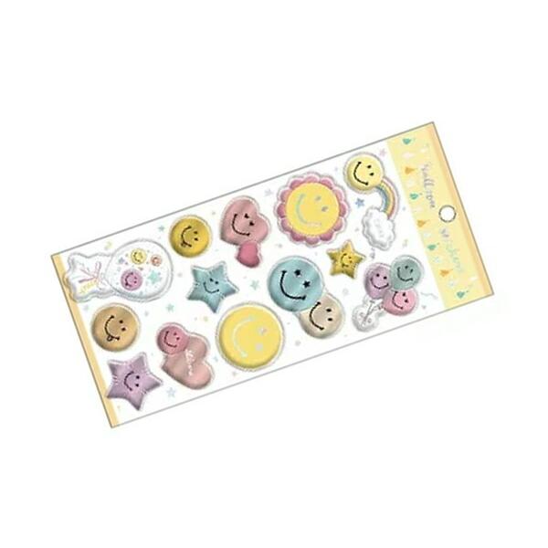 カミ オリジナル バルーンステッカーズ スマイル シール ステッカー 文房具 学校 雑貨 グッズ かわいい 96zak655ms いしだ屋 通販 Yahoo ショッピング