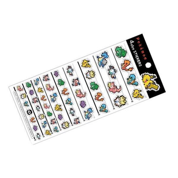 カミ 日本製 ポケットモンスター 4サイズステッカーズシール ピクセルアート ピカチュウ ポケモン ゲーム アニメ 映画 テレ 96zak849ms いしだ屋 通販 Yahoo ショッピング