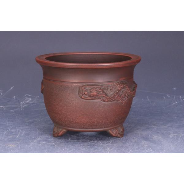 盆栽　鉢　常滑　陶器　泥　山野草　和鉢 サイズ：横幅約10.5cm×奥行約10.5cm×高さ約7.7cm（多少の誤差が生じる場合があります。ご了承ください。）※商品画像については、モニターによって色味が若干異なります事ご了承ください。【商品...