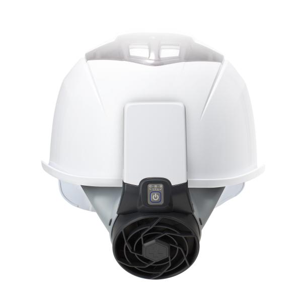 トーヨーセフティー ヘルメット取付式送風機 WindyV No.7708 トーヨーセフティー ヘルメット取付式送風機 Windy V No.7707