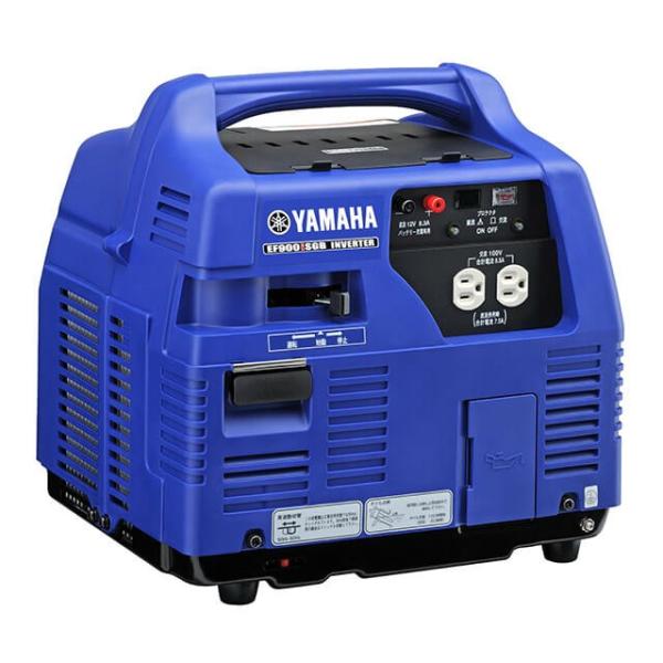 最終値下げYAMAHA EF900iSGBインバーター携帯発電機ほぼ新品 ヤマハ インバータ発電機 EF900iSGB カセットボンベ燃料 0.85kVA 防音