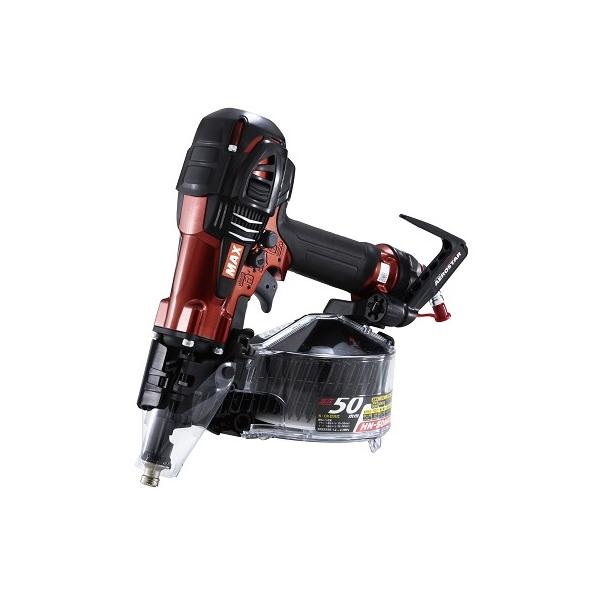 マックス MAX 高圧コイルネイラ HN-50N4(D)-R マイスターレッド マックス MAX 高圧コイルネイラ HN-50N4(D)-R マイスターレッド