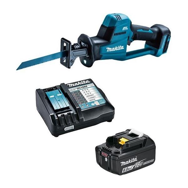 JR189DZ(バッテリ・充電器別売)+バッテリBL1860B(18V・6.0Ah)+充電器DC18RFを当店でセットにしました！【仕様】■モデル：JR189D■切断能力(mm)パイプ：外径130　木材：厚さ255(全長300mm木材用ブレ...