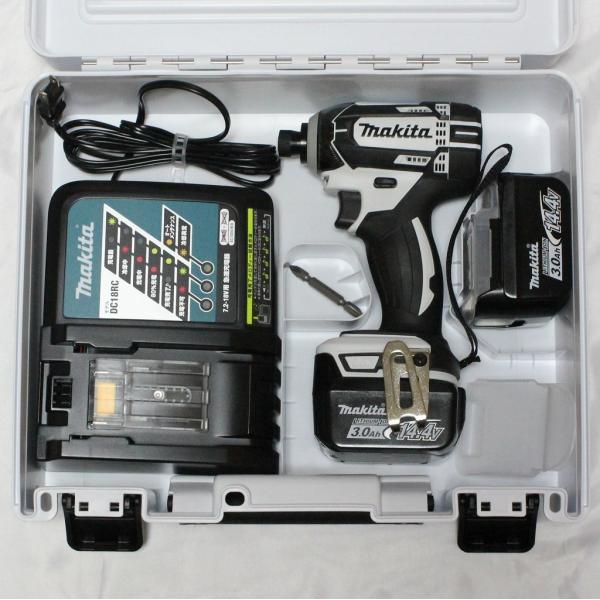 マキタ（makita） 充電式インパクトドライバ 14.4V 3.0Ah TD138DRFXW