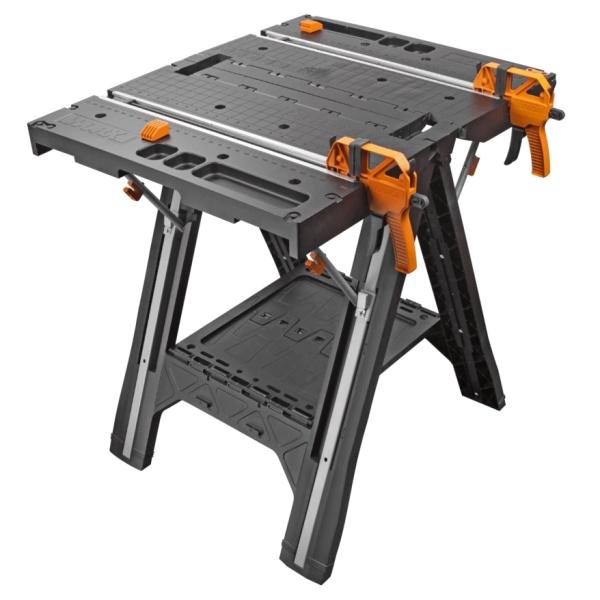 ・作業テーブルとしてはもちろん、サポートスタンドとしても使える多機能ワークテーブル。・加工物を好きな位置に固定できる付属バークランプ。・コンパクトに折りたためて軽量設計だから移動や収納も楽々。・本体下部には工具などを置ける簡易トレー付き。・...