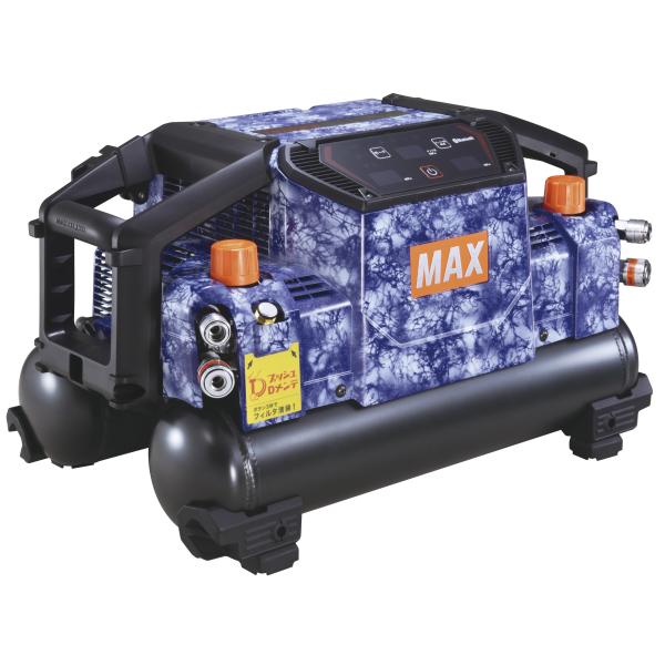 MAX マックス 高圧エアコンプレッサ AK-HH1310E2 コバルトブルーホワイト 高圧取出口4個 ZT92330