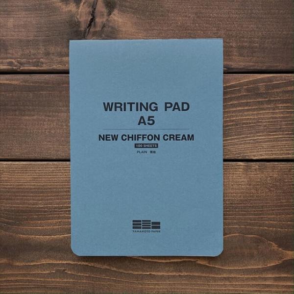 山本紙業 WRITING PAD A5 / NEW CHIFFON CREAM