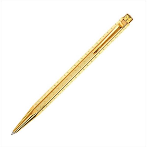 CARAN d'ACHE エクリドール シェブロン ゴールド ボールペン : 石丸文