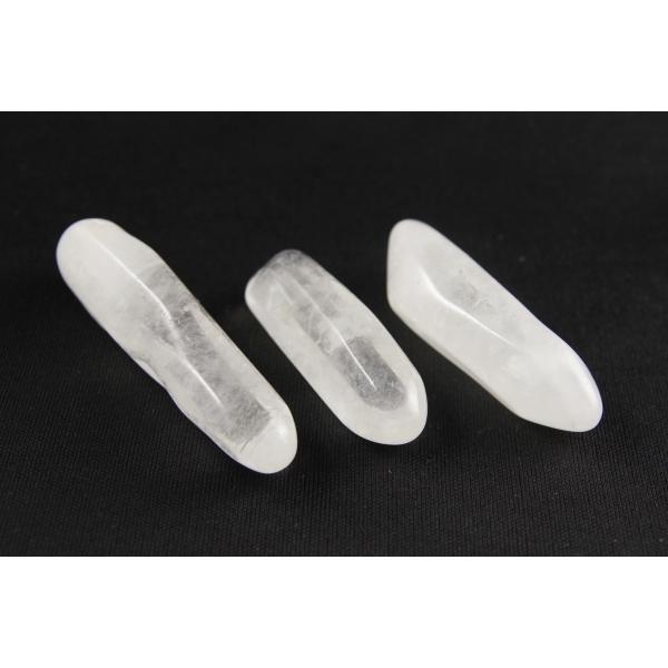 天然石ミニつぼ押し棒3本セット◇水晶 /kb-33「天然石」「国産・海外