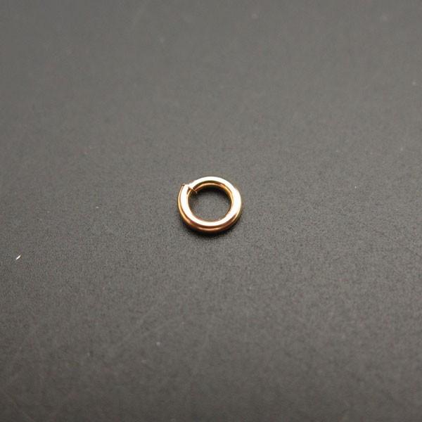 14KGF ゴールドフィルド 丸カン φ0.51ｍｍ×2.5ｍｍ 1個売り