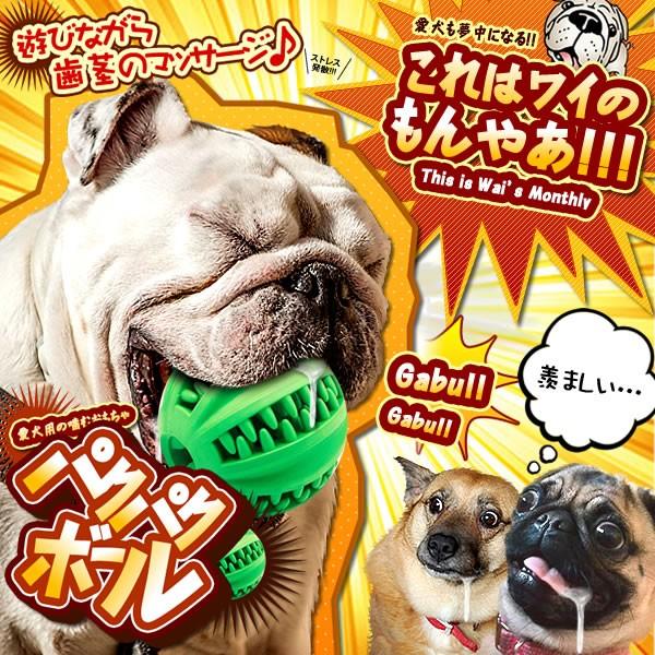パクパクボール 犬用 おもちゃ 噛む フード入れ おやつボール 歯磨き 噛む 餌 知育 トイ Pakuball Buyee Buyee 日本の通販商品 オークションの代理入札 代理購入
