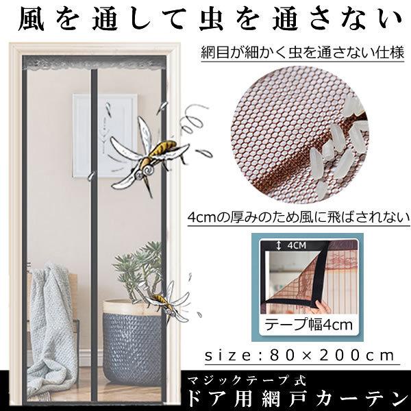 玄関ドア用網戸 網戸カーテン 風通し抜群 室内ドア キッチン 換気 部屋 店 グレー Gendo M Ki0514 10a Com Shot 通販 Yahoo ショッピング