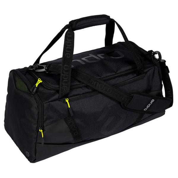 [Release date: June 30, 2024]シンプルかつクールなデザインのボストンバッグ。【サイズ】56×25.5×27cm【素材】ポリエステル、裏地：ポリウレタン【400021052】ブラック×ネオンイエロー【発売日】202...