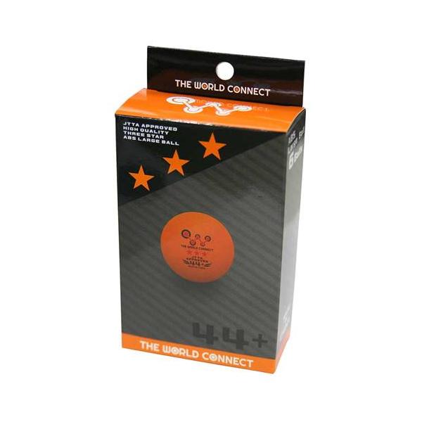 商品コード　DV019Aカラー　オレンジサイズ　44mm素材　ABS樹脂原産国　中国製JTTA公認ＴＷＣ最高品質の試合球。リーズナブルな価格なので、練習用にもおススメです。いつでも本格練習！