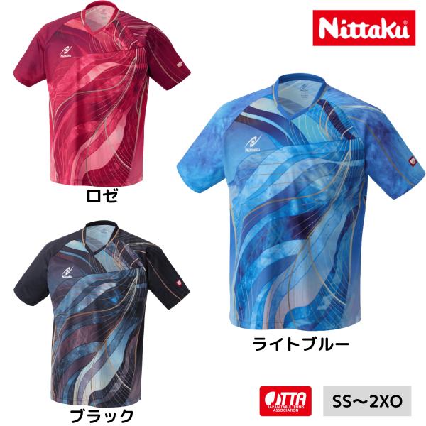 Nittaku（ニッタク） エレイスシャツ NW-2224 卓球ユニフォーム 2026春