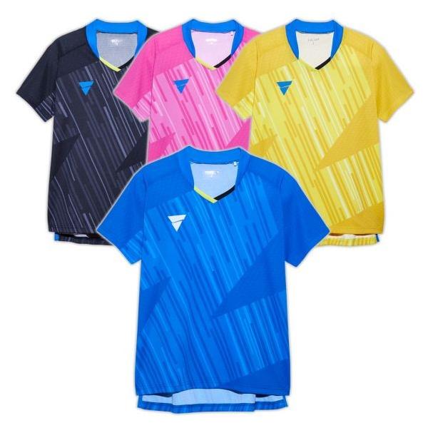 ヴィクタス(VICTAS) 卓球 レディース ゲームシャツ V-LGS901 公式試合着用可 ブルー S 031479 ヴィクタス(VICTAS) 卓球 レディース ゲームシャツ V LGS901 公式試合着用可