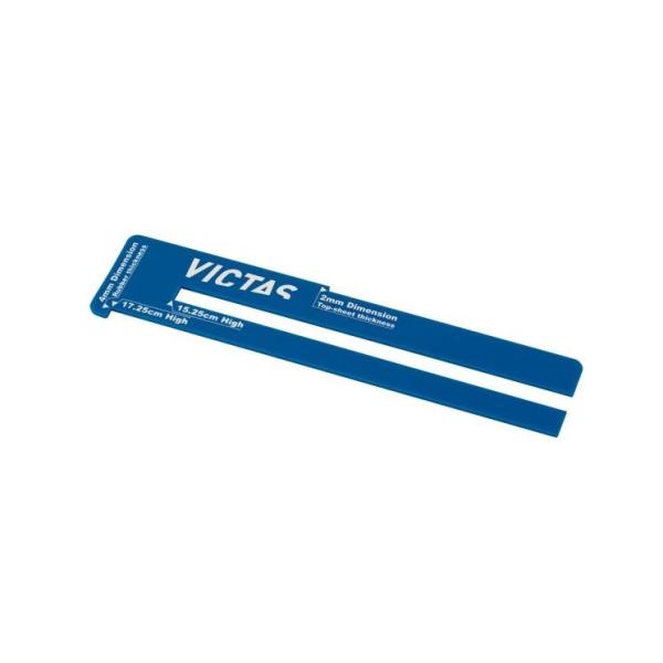 15.25cm（硬式用ネットの高さ）、17.25（ラージ用ネットの高さ）と、4mm、2mm（ラバーの厚さ）を計測。製造国 中国素材 プラスティック（ABS樹脂）