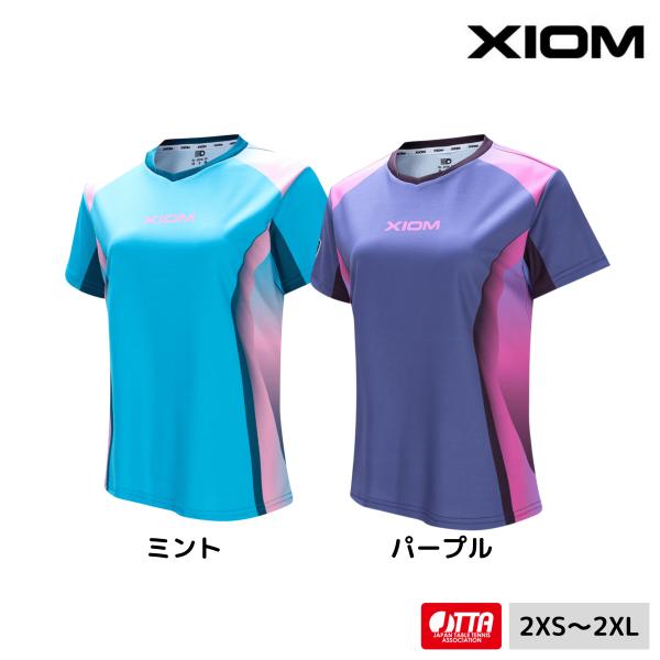 卓球ユニホーム XIOM（エクシオン） クララ 卓球ユニフォーム 2026年春夏新作 : 卓球