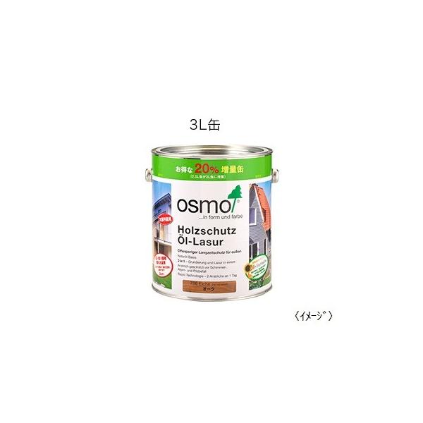 osmo オスモカラーウッドステインプロテクターつや消し#1712エボニー3L DIY 外装木部用 木材保護塗料 高耐候性 防カビ 防藻 防腐 耐紫外線 自然塗料