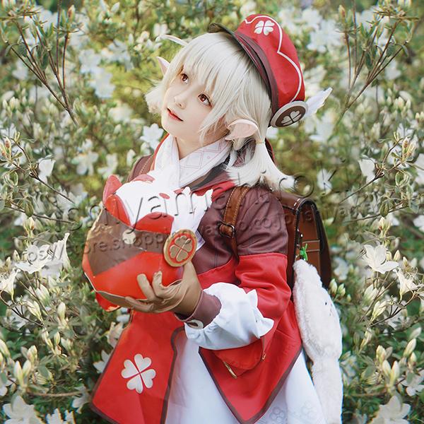 Genshin 原神 げんしん 風 クレー Klee コスプレ衣裝 耳 子供用 