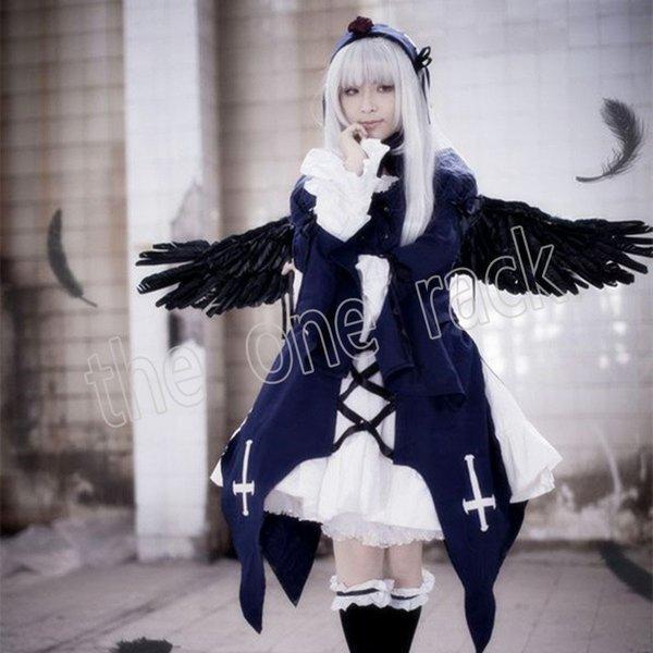 ローゼンメイデン 水銀燈(すいぎんとう) lolita コスプレ衣装 ローゼンメイデン 水銀燈(すいぎんとう) lolita コスプレ衣装