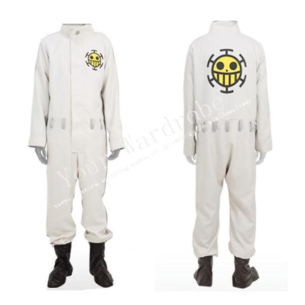 ONE PIECE（ワンピース）海賊王 風 ハートの海賊団 団服 コスプレ 衣装 ウィッグ コスチューム イベント アニメ ハロウィン仮装 変装