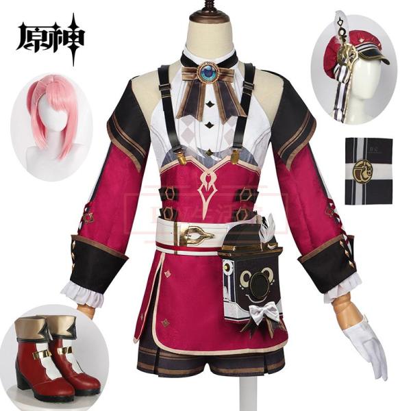 原神 シャルロット コスプレ衣装 業者製 女性Mサイズ ishiyamahiroki_lfcos3265