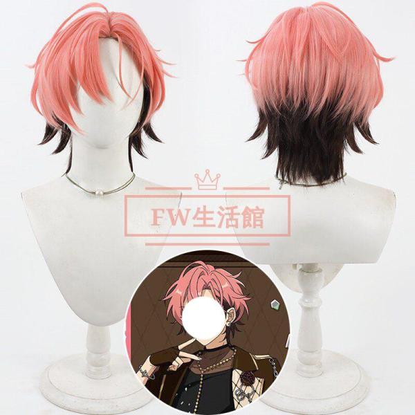 あんさんぶるスターズ！久遠 舞珠くおんましゅコスプレウィッグ かつら WIG 耐熱 大人 cosplay ハロウィン仮装 変装 コスチューム