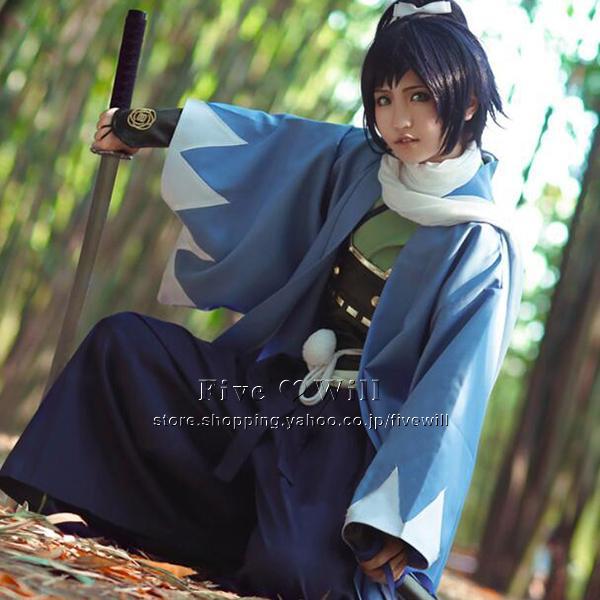 送料無料◇刀剣乱舞 風 大和守安定 コスプレ 衣装 ウィッグ 男/女