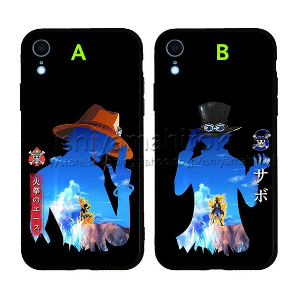 ONE PIECE（ワンピース）風 エース サボ 携帯ケース カバー iPhone 