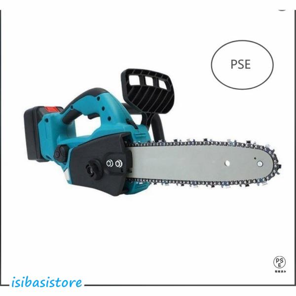 2023新発売!充電式チェーンソーチェンソーコードレス電動のこぎりマキタバッテリー対応30cm切段物径12インチ木工切断枝切り軽量強力伐採薪作り