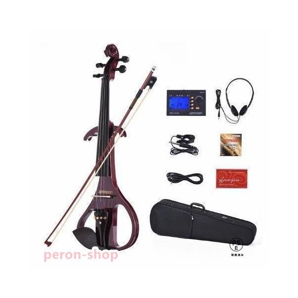 "商品説明サイズ: 4/4ボディ: メイプル指板: エボニーペグ: エボニー弓: ブラジルボク弓長: 約74cm電力: 9V アルカリ電池(付属していません)赤いパーツは含まれていません本体サイズ: 約 59 * 20 * 2.5cm本体重...