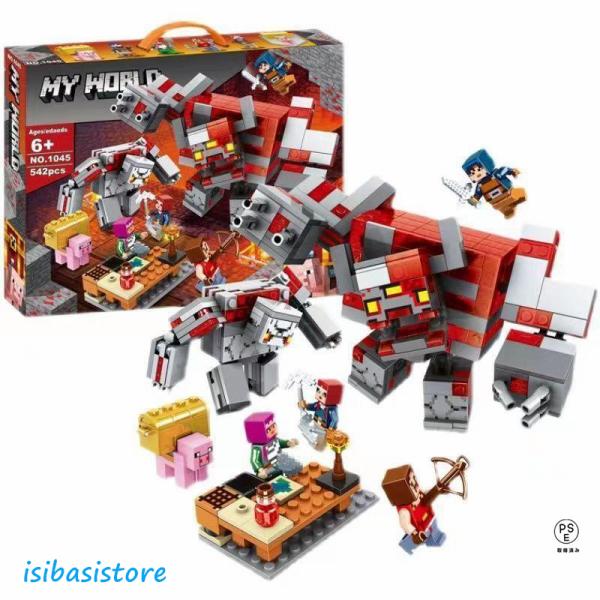542pcs6歳＋適用新品！豪華セットマイクラ レゴ互換 ブロックLEGOと互換性のある海外のブロックです。レゴではありませんのでご注意ください。※輸入元の都合により、細かな仕様（ミニフィグの形状、細かな内容など）が変更され入荷することがご...
