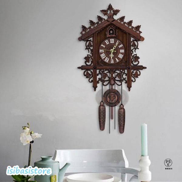 ヴィンテージ感出てます！！ カッコウのウォールクロック 壁掛け時計 ハト 鳩時計 アンティーク