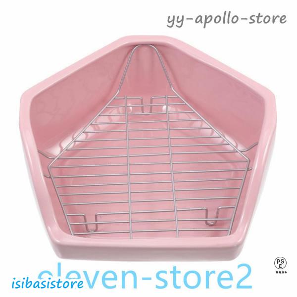 大型ウサギのゴミ箱五角形のウサギのおとりコーナーのトイレのトイレのトイレのトイレの陶磁器の抗のための大きなペットパンのための大きなペットのパン、ガレサ