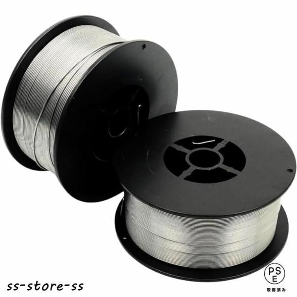 【フラックス入り】：フラックス入りワイヤーを使用したセルフシールドアーク溶接は、シールドガスを必要としない溶接方法になり、最小限のスパッタで綺麗に溶接される為、溶接部に過度のフラックスが蓄積することはありません。フラックス入りワイヤはアーク...