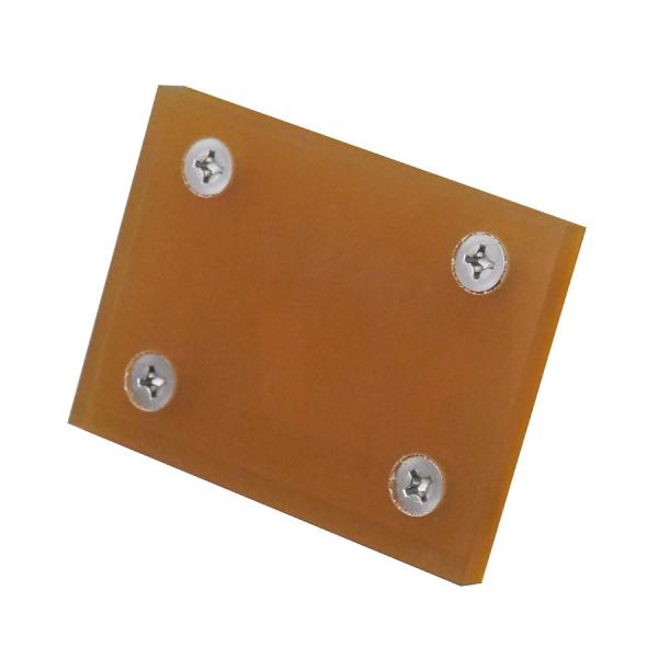 【石材用吊りクランプ 交換用ウレタンパット】・牧野鉄工所製石材用クランプ接地面用の交換用ウレタンゴムです。表面がボロボロになると吊り上げる力が弱くなり、対象物が落下する危険がありますので、早めの交換をおすすめいたします。◆品番M070202...