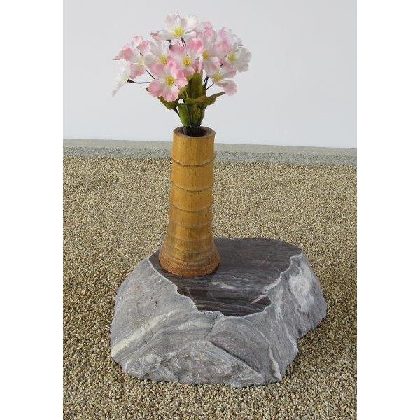 石製　花器　台座付き 石製 花器 台座付き