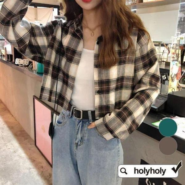PRADA(プラダ) 長袖シャツブラウス サイズ38 S レディース美品  - P407GC 黒×白 チェック柄/フリル着脱可/ショート丈 moment+ ブラウス シャツ 2WAYオフショルフリル長袖チェックブラウス