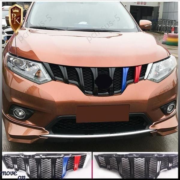 新品 エクストレイル T32 X-TRAIL フロントグリルカバー タイプC : 石 