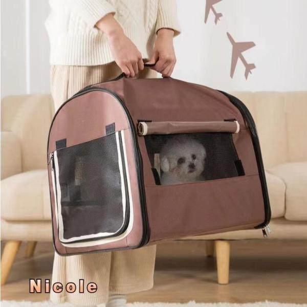 お出かけから普段のリビング用にも ポータブル 持ち運び コンパクト収納 ペット用 ゲージ折り畳み式の犬用 ポータブル ゲージ。持ち運びに便利なキャリーバッグ付き。簡単に組み立てられるので愛犬を待たせません。普段使いからお出かけ?旅行?アウト...