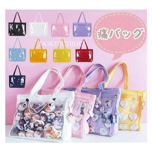 痛バッグ 痛バ レディース トート オタク 推し A4 缶バッチ イベント