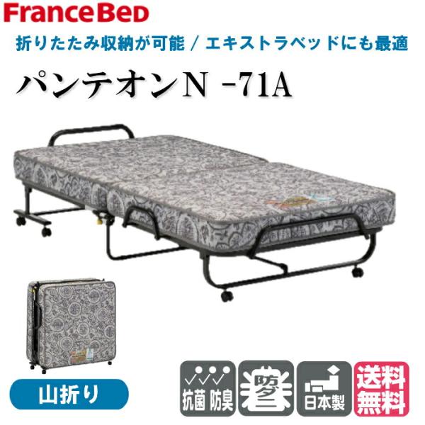 フランスベッド パンテオンN-71(マットセット) シングル (ベッド) 価格 