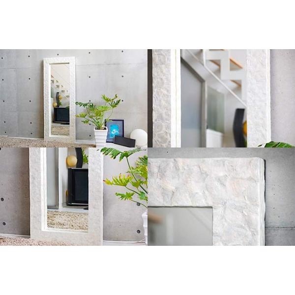 鏡 おしゃれミラー 壁掛け鏡 ウォールミラー 全身 姿見 角型 玄関 アジアン ハワイアン バリ リゾート モダン シェルミラーホワイト160cm Buyee Buyee Japanese Proxy Service Buy From Japan Bot Online