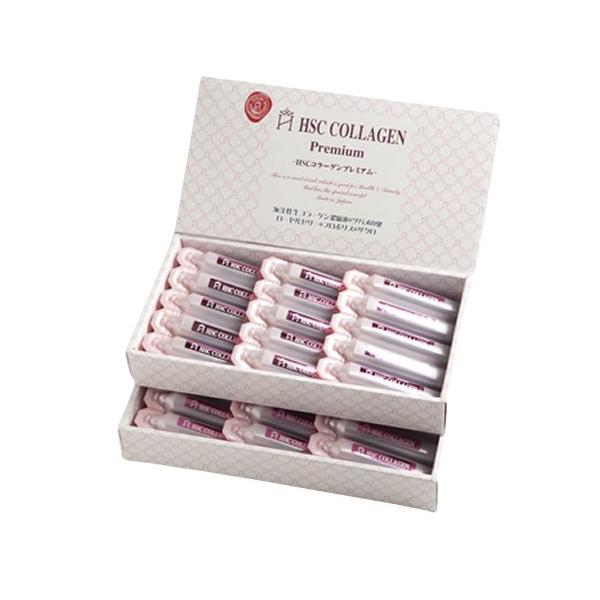 HSC COLLAGEN Premium 20ml×15本本格派サロンホームケアサプリメント。生コラーゲン10,000mg＆高級ツバメの巣で2週間集中ケア。鳥取大学との共同研究により、粉末化しない業界初の「生コラーゲン」を使用。国内産真鯛か...